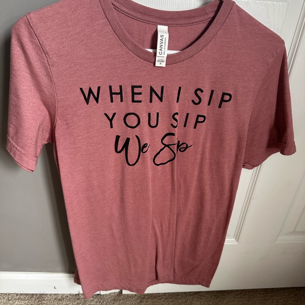 Bella Canvas Women's Mauve Slogan Tee